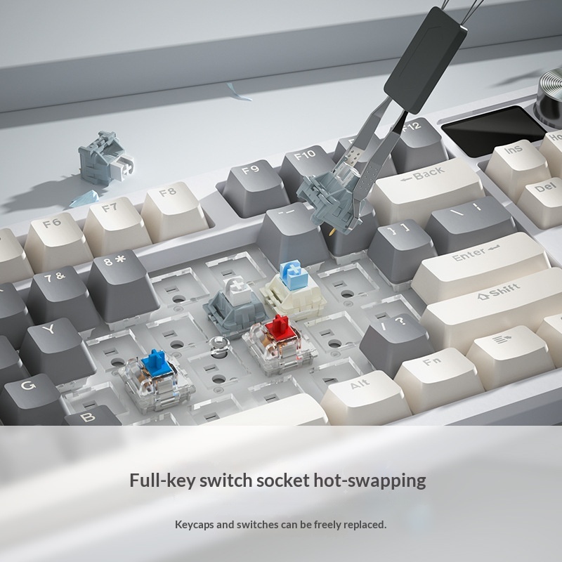 Bestseller Lt84 Tri Mode Wirel - Gaming Keyboard Not Typing avaliação e preço