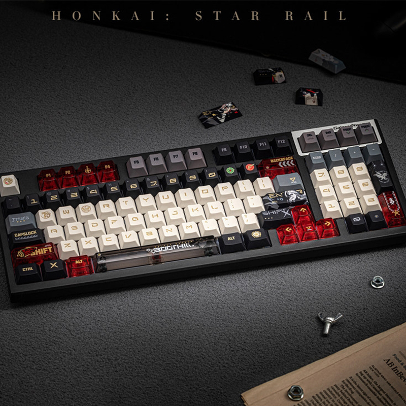 Honkai: Star Rail Boothill His - Gaming Keyboard Types avaliação e preço