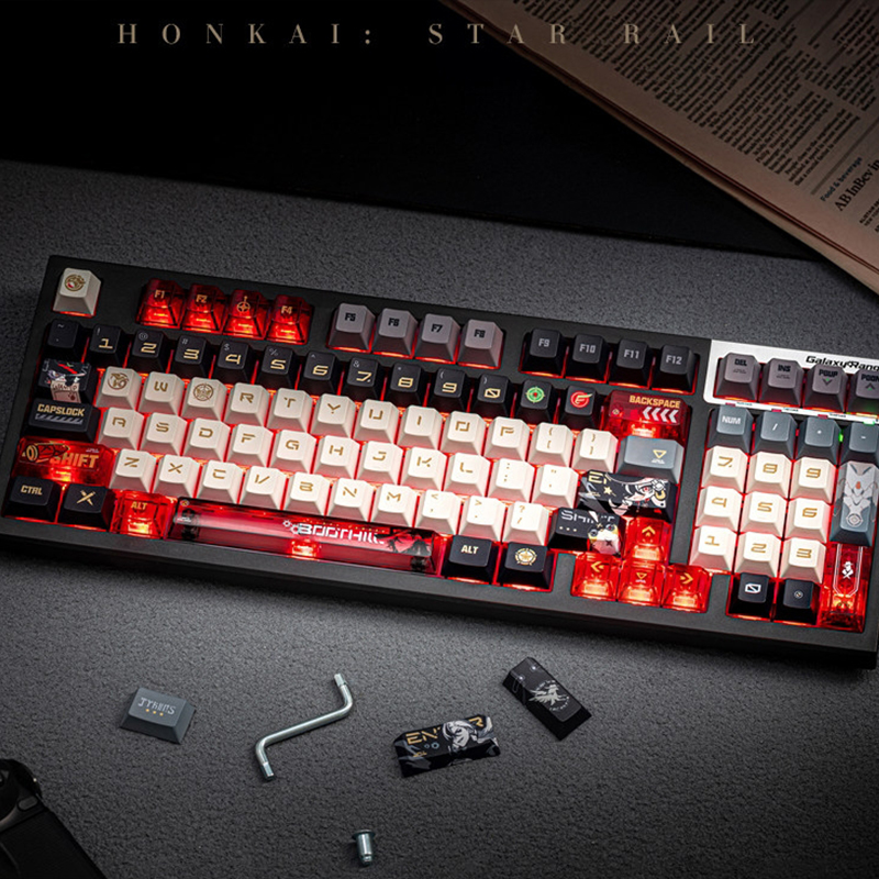 Honkai: Star Rail Boothill His - Gaming Keyboard Types avaliação e preço