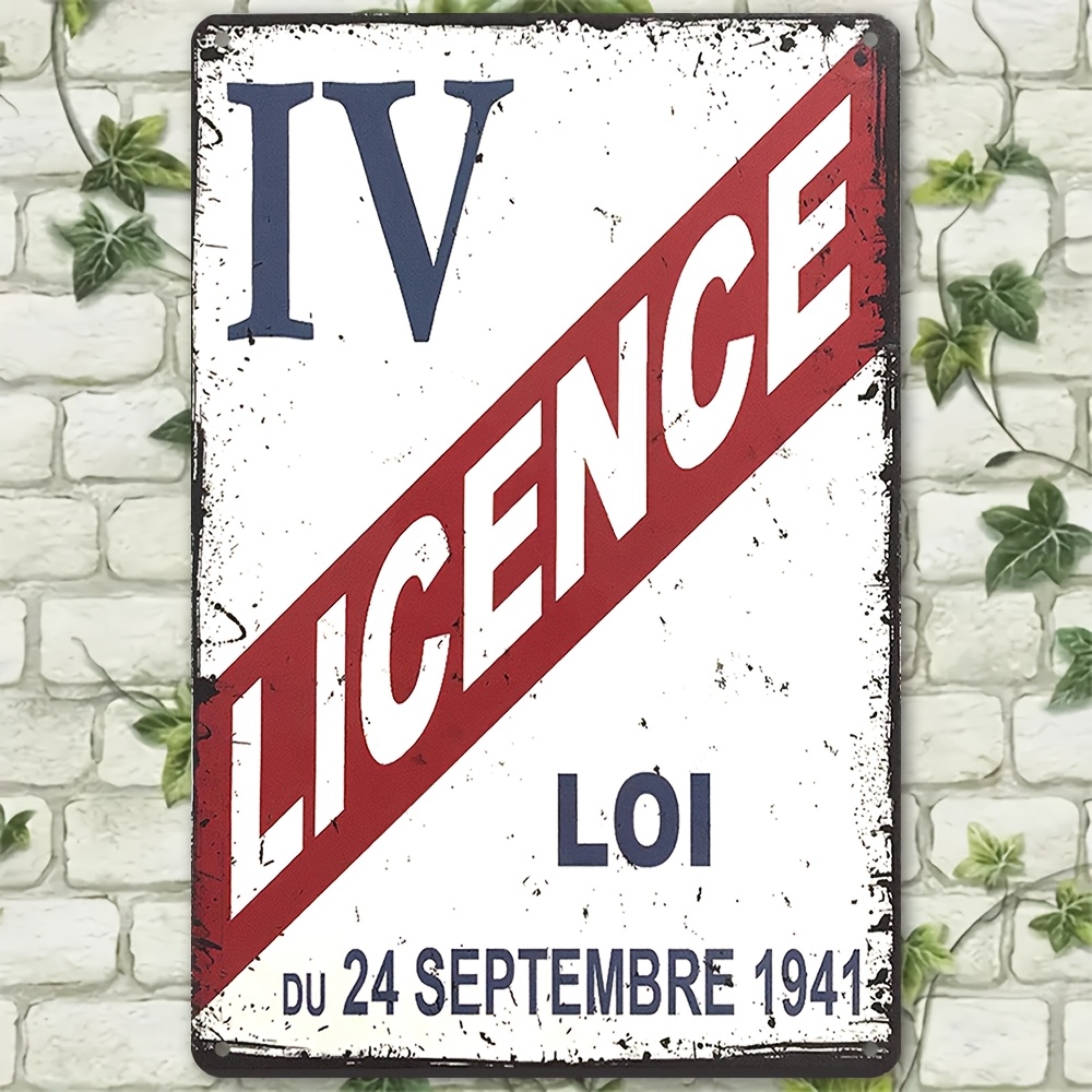 Vintage 1941 License IV Metal  - Brass Weight Plate avaliação e preço