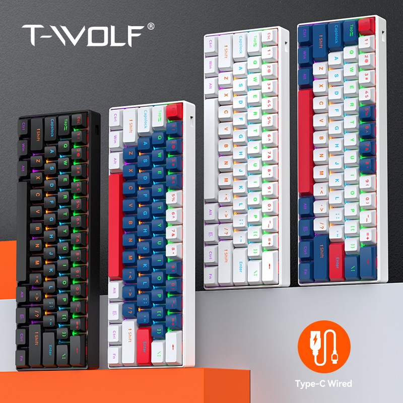 T-WOLF T60 Wired Gaming Keyboa - Gaming Keyboard Not Typing avaliação e preço