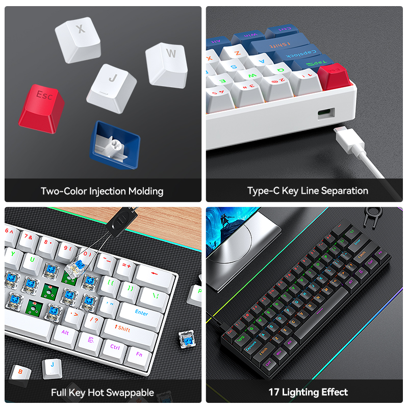 T-WOLF T60 Wired Gaming Keyboa - Gaming Keyboard Not Typing avaliação e preço