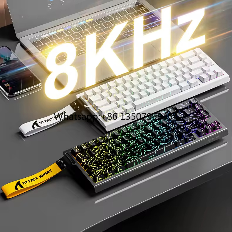 Attack Shark X68 He Wired RGB  - Gaming Keyboard He avaliação e preço