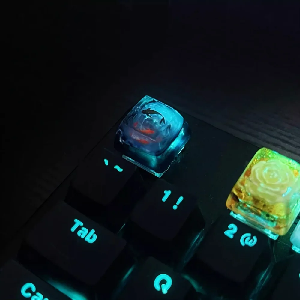 Original Chinese Style Koi Fis - Keyboard Gaming Transparent avaliação e preço