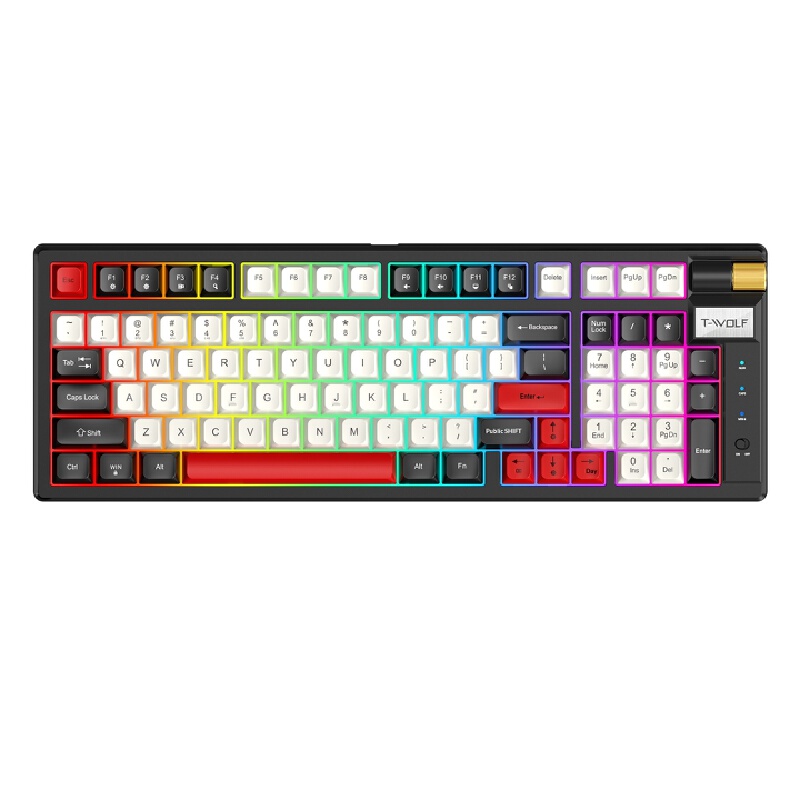 Retro Mechanical Keyboard Tri- - Gaming Keyboard Not Typing avaliação e preço