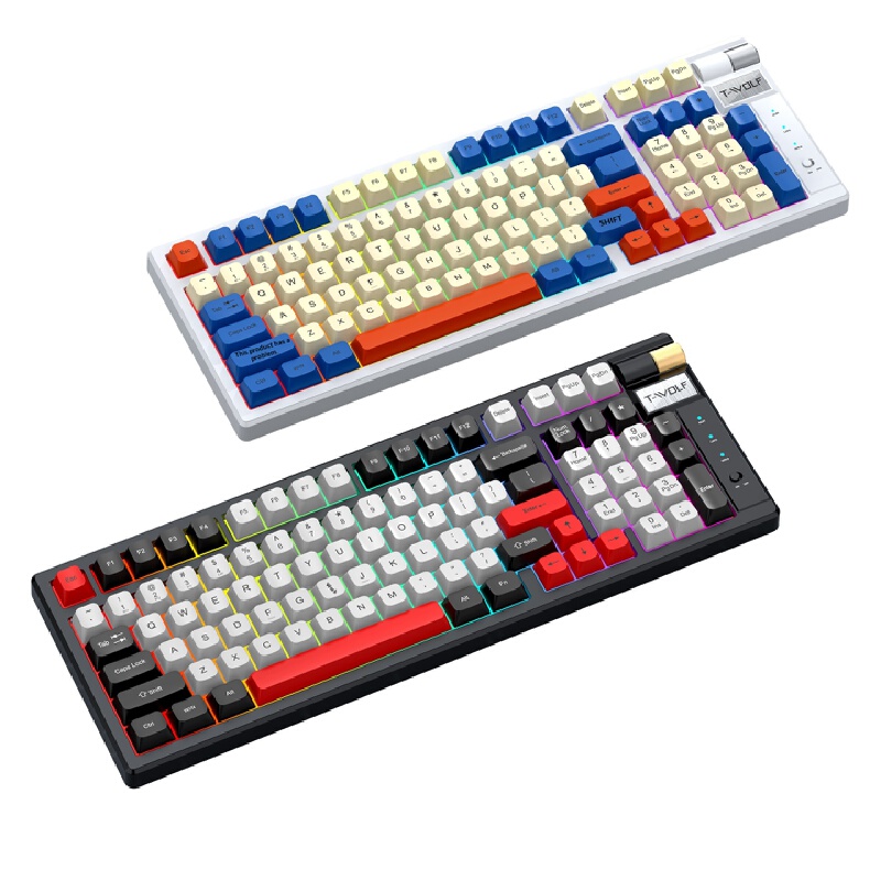 Retro Mechanical Keyboard Tri- - Gaming Keyboard Not Typing avaliação e preço