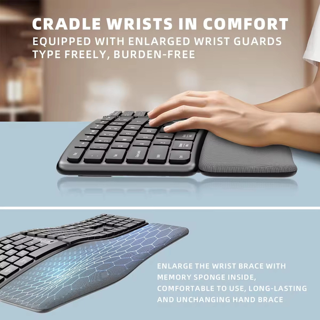 2.4G Wireless Keyboard Mouse C - Gaming Keyboard Mouse Set avaliação e preço
